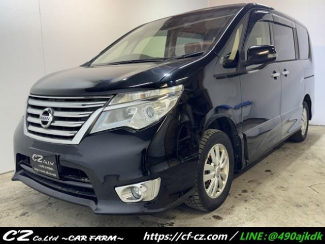 セレナ2.0 ハイウェイスター Vセレクション+Safety 4WD　ナビ　TV　Bluetooth　両側Pスライド　Egスターター　フリップダウン 2000