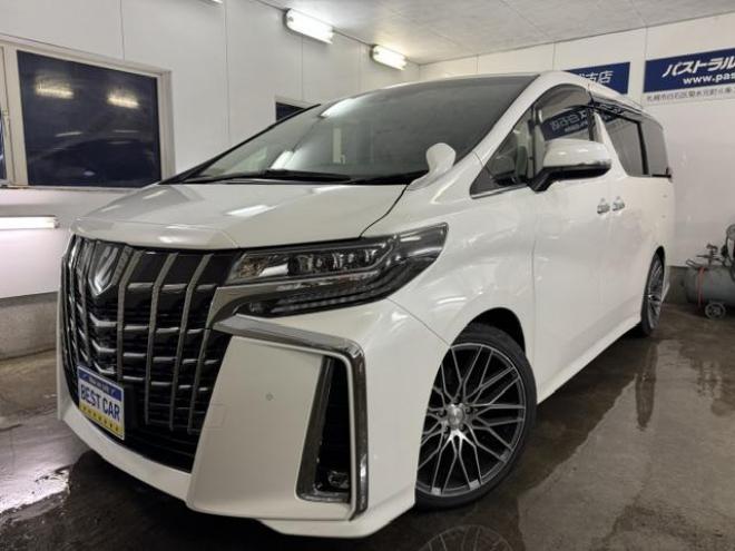 アルファード２．５Ｓ　Ｃパッケージ　本州仕入　寒冷地仕様　禁煙車　デジタルインナーミラー　純正リアフリップダウンモニター　トライブフォース２０インチＡＷ　トヨタセーフティセンス　レーダークルーズ　ブラインドスポット　車線逸脱警報　ＥＴＣ 4WD 2500 5Dr