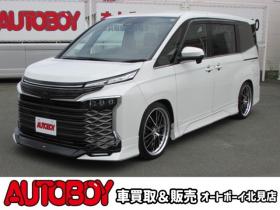 ヴォクシー　2.0 S-Z 4WD　GRエアロ/WORK20インチアルミホイール/RSR車高調/純正ナビ/フルセグTV/バックカメラ/両側パワースライドドア/レーダークルーズコントロール/純正フリップダウンモニター/ビルトインETC 2000