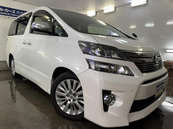 ヴェルファイア３．５Ｚ　Ｇエディション　本州仕入　寒冷地仕様　禁煙車　アルパインビッグＸナビ　アルパイン製リアフリップダウンモニター　純正１８インチＡＷ　社外１６ＡＷ＋スタッドレスタイヤ付　両側パワースライドドア　パワーバックドア　ＥＴＣ 4WD 3500 5Dr