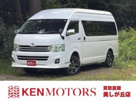 ハイエースバン　2.5 DX スーパーロング ハイルーフ ディーゼルターボ 4WD　ハイルーフ4WD　ETC　リアヒーター社外16インチ社外ナビ地デジ　バックカメラ 2500