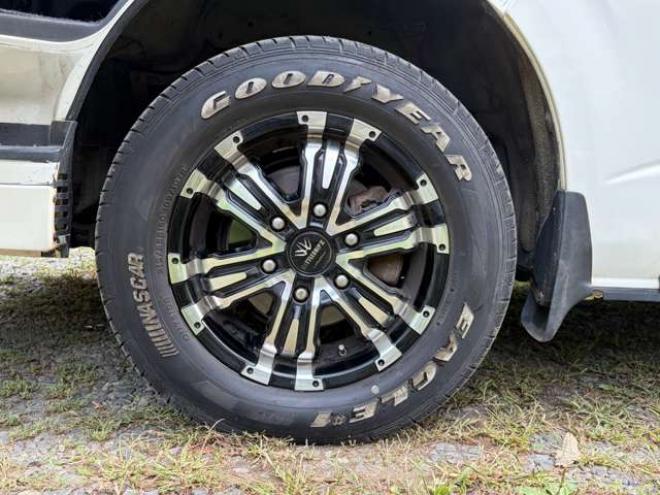 ハイエースバン2.5 DX スーパーロング ハイルーフ ディーゼルターボ 4WD　ハイルーフ4WD　ETC　リアヒーター社外16インチ社外ナビ地デジ　バックカメラ 2500