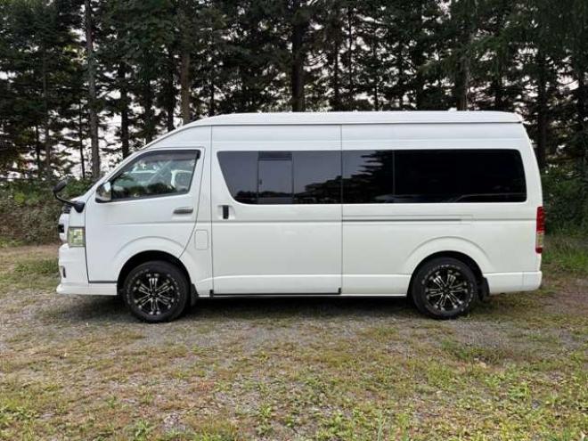 ハイエースバン2.5 DX スーパーロング ハイルーフ ディーゼルターボ 4WD　ハイルーフ4WD　ETC　リアヒーター社外16インチ社外ナビ地デジ　バックカメラ 2500