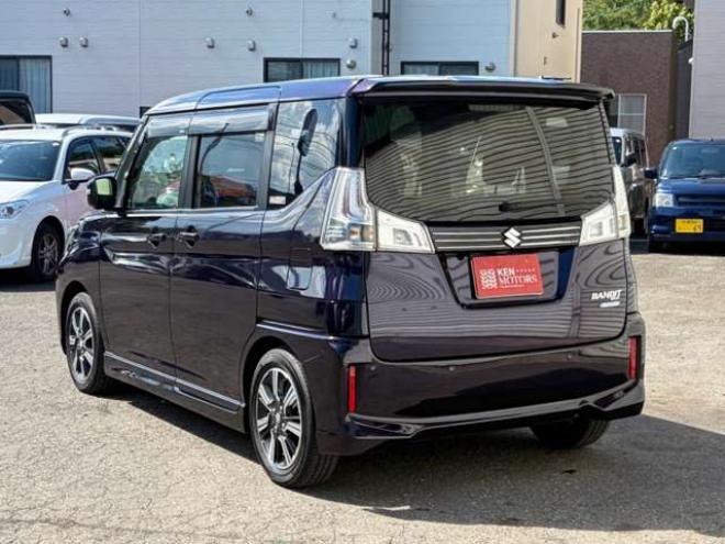 ソリオ1.2 バンディット ハイブリッド MV 4WD　ワンオーナー車4WDデュアルブレーキサポート　左リアパワスラ純正エンジンスターター　シートヒーター 1200
