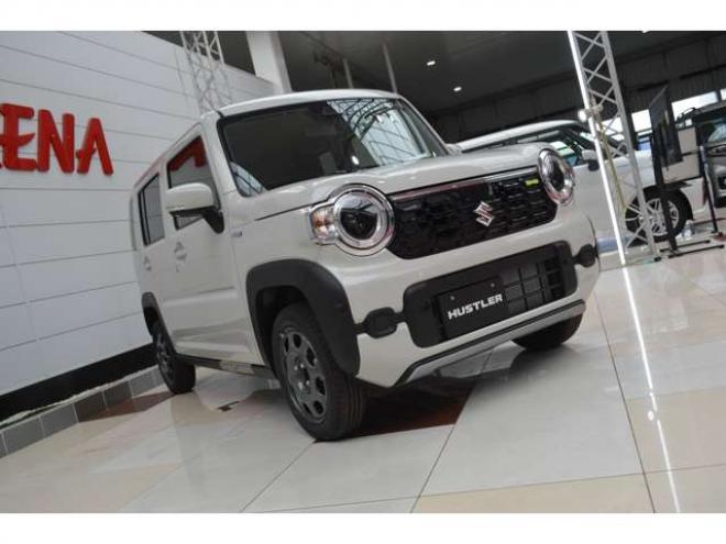 ハスラーハイブリッド G 4WD　届出済未使用車ハイブリッド4WDセーフティサポート搭載アイドリングストップパーキングセンサー横滑り防止装置ハイビームアシストLEDライトアダプティブクルーズコントロール 660