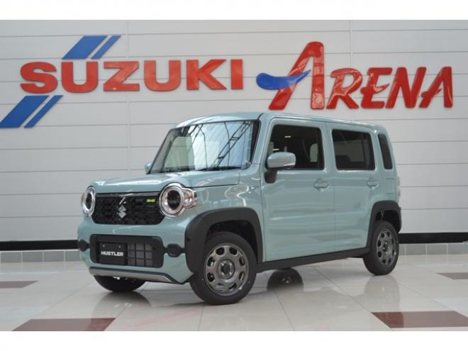 ハスラーハイブリッド G 4WD　届出済未使用車ハイブリッド4WDセーフティサポート搭載アイドリングストップパーキングセンサー横滑り防止装置ハイビームアシストLEDライトアダプティブクルーズコントロール 登録済未使用車 660