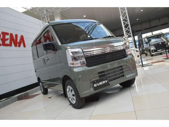 エブリイジョイン ハイルーフ 4WD　届出済未使用車ハイルーフパートタイム4WDインパネCVTセーフティサポート搭載アイドリングストップ横滑り防止装置ハイビームアシストLEDライト 登録済未使用車 660