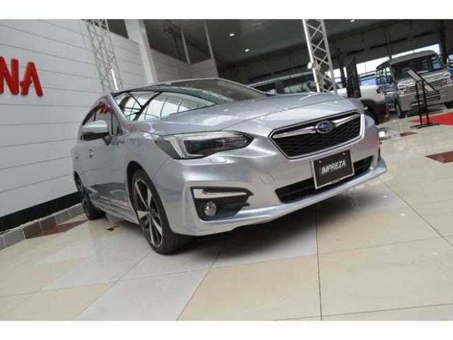 インプレッサスポーツ 2.0 i-S アイサイト 4WD　ワンオーナー車アイサイト4WDアイドリングストップ8インチ純正ナビTVバックカメラETCパワーシートLEDライトアダプティブクルーズコントロール18インチアルミパーキングセンサー 2000