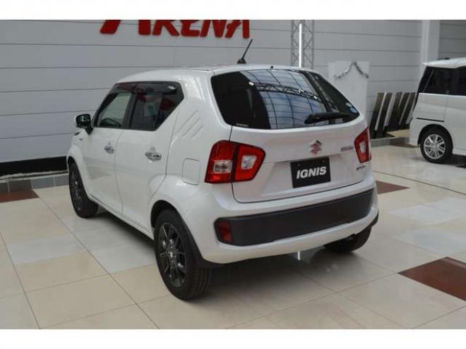 イグニス1.2 ハイブリッド MZ セーフティパッケージ装着車 4WD　ワンオーナー車ハイブリッド4WDセーフティサポート搭載パドルシフトアイドリングストップSDナビTVバックカメラLEDライト横滑り防止装置クルーズコントロール 1200