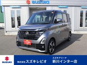 ルークス　ハイウェイスターGターボ プロパイロット エディション 4WD　デジタルルームミラー　アラウンドビュー　電動パーキング　シートヒーター　両側電動スライドドア　アダプティブクルーズコントロール 660