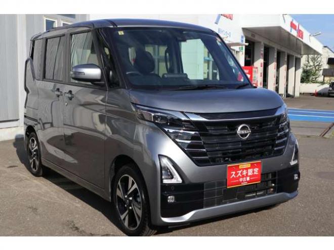ルークスハイウェイスターGターボ プロパイロット エディション 4WD　デジタルルームミラー　アラウンドビュー　電動パーキング　シートヒーター　両側電動スライドドア　アダプティブクルーズコントロール 660