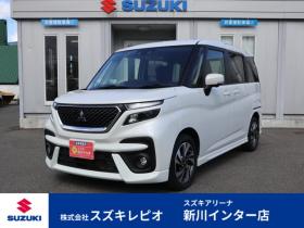 デリカ　D:2 1.2 カスタム ハイブリッド MV 全方位カメラ付ナビパッケージ 4WD　社外ナビ　全方位カメラ　ETC　両側電動スライドドア　LEDヘッドライト　アダプティブクルーズコントロール　スリムサーキュレーター　車線逸脱抑制機能　パーキングソナー 1200