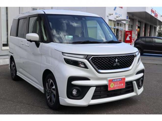 デリカD:2 1.2 カスタム ハイブリッド MV 全方位カメラ付ナビパッケージ 4WD　社外ナビ　全方位カメラ　ETC　両側電動スライドドア　LEDヘッドライト　アダプティブクルーズコントロール　スリムサーキュレーター　車線逸脱抑制機能　パーキングソナー 1200