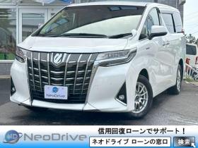 アルファードハイブリッド　ハイブリッド2.5X 4WD ローンが不安な方＜優遇ローン＞ 寒冷地仕様　アルパインビックナビ　後席モニター　両側パワースライド 4WD 2500 5Dr