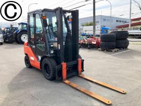 フォークリフト　トヨタ　中古　8FD25　サイドシフト付　建機