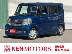 N-BOX+　カスタムG 4WD　ワンオーナー車4WD　社外ナビ　地デジ　純正スターターETCスペアキー 660