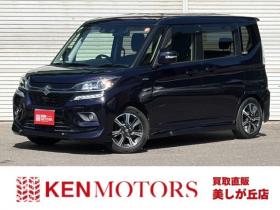 ソリオ　1.2 バンディット ハイブリッド MV 4WD　ワンオーナー車4WDデュアルブレーキサポート　左リアパワスラ純正エンジンスターター　シートヒーター 1200
