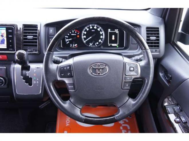 ハイエースバン2.7 スーパーGL ダークプライムII ワイド ミドルルーフ ロングボディ 4WD　フリップダウンモニター・パノラミックビューモニター・デジタルインナーミラー・Fスポイラー・18インチアルミ・ETC 2700