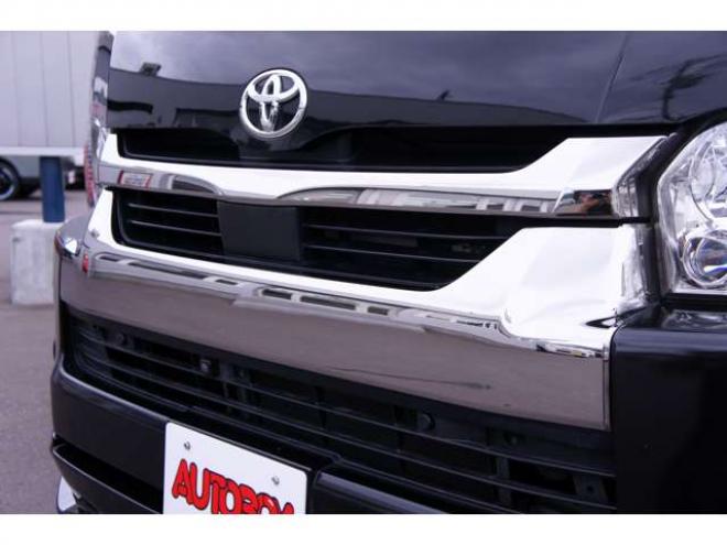 ハイエースバン2.7 スーパーGL ダークプライムII ワイド ミドルルーフ ロングボディ 4WD　フリップダウンモニター・パノラミックビューモニター・デジタルインナーミラー・Fスポイラー・18インチアルミ・ETC 2700