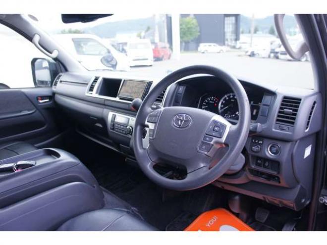 ハイエース2.7 GL ロング ミドルルーフ 4WD　ワンオーナー・モデリスタエアロ・バックギャモン18インチアルミ・KENWOOD製スピーカー 2700