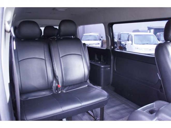 ハイエース2.7 GL ロング ミドルルーフ 4WD　ワンオーナー・モデリスタエアロ・バックギャモン18インチアルミ・KENWOOD製スピーカー 2700