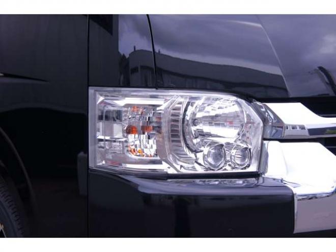 ハイエース2.7 GL ロング ミドルルーフ 4WD　ワンオーナー・モデリスタエアロ・バックギャモン18インチアルミ・KENWOOD製スピーカー 2700