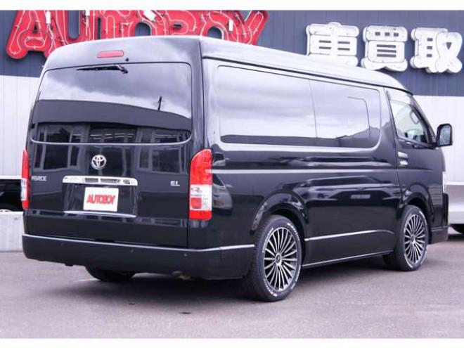 ハイエース2.7 GL ロング ミドルルーフ 4WD　ワンオーナー・モデリスタエアロ・バックギャモン18インチアルミ・KENWOOD製スピーカー 2700