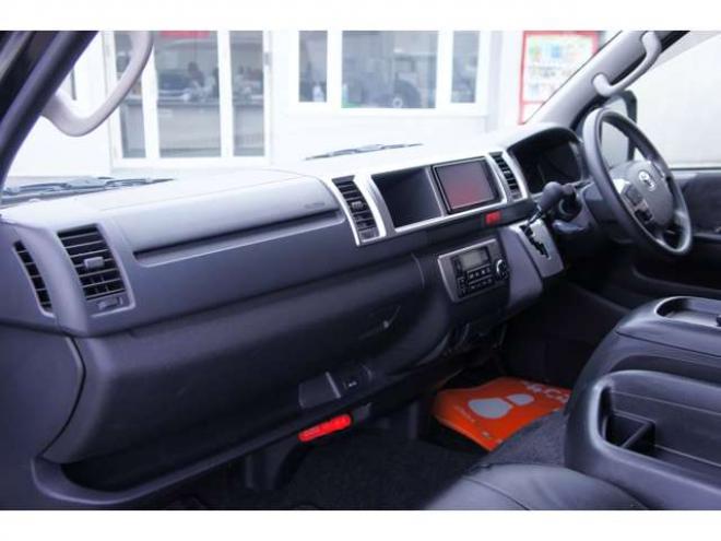 ハイエース2.7 GL ロング ミドルルーフ 4WD　ワンオーナー・モデリスタエアロ・バックギャモン18インチアルミ・KENWOOD製スピーカー 2700