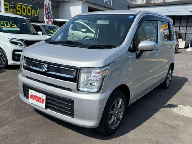 ワゴンRFA 4WD　キーレス　ナビ　ブルートゥース　シートヒーター　横滑り防止　ETC　電動格納ミラー 660