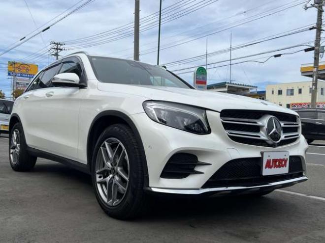 ベンツGLC 220 d 4マチック スポーツ ディーゼルターボ 4WD　純正ナビ　全方位カメラ　フルセグTV　ディストロニックプラス　全席シートヒーター　パークトロニック　LEDヘッドライト　電動リアゲート　パドルシフト　ハーフレザー　アンサーバック　アンビエントライト 正規輸入車 2100