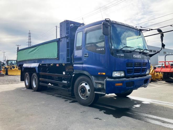 ギガ中古　ロング深ダンプ　大型トラック