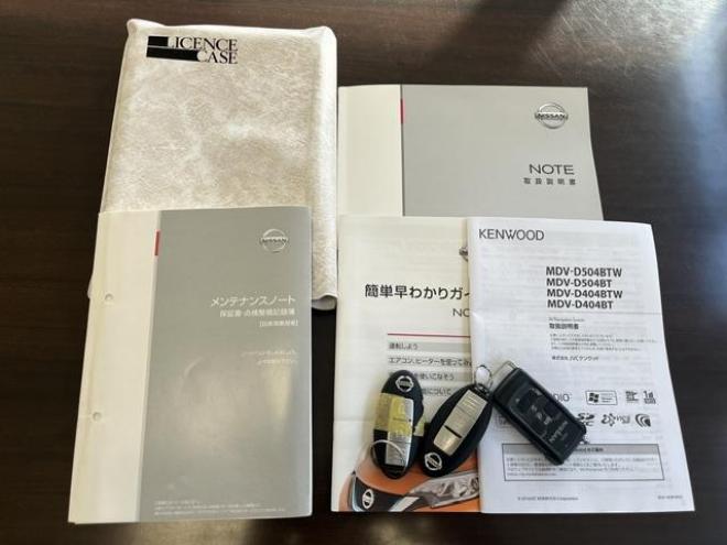 ノートＸ　Ｆｏｕｒ　禁煙車　寒冷地仕様　衝突軽減エマージェンシーブレーキ　レーンモニタリング　純正エンジンスターター　インテリジェントキー　イクリプスナビ　地デジ　ＤＶＤ再生　横滑り防止装置　パートタイム４ＷＤ 4WD 1200 5Dr