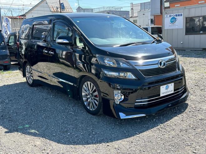 ヴェルファイア3.5ZゴールデンアイズⅡ 4WD　ローンが不安な方＜優遇ローン＞本州仕入　モデリスタエアロ　後期型 