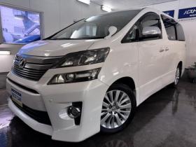 ヴェルファイア　２．４Ｚ　後期型　禁煙車　純正リアフリップダウンモニター　純正１８インチＡＷ　社外１６ＡＷ＋スタッドレスタイヤ　両側パワースライドドア　純正ナビ　地デジ　ＤＶＤ再生　Ｂｌｕｅｔｏｏｔｈオーディオ　バックカメラ 4WD 2400 5Dr