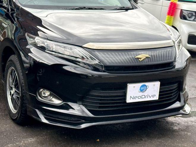 ハリアーハイブリッドE-Fourエレガンス 4WD　ローンが不安な方＜優遇ローン＞　寒冷地仕様　フロントエアロ　社外ナビ　ワンセグTV 4WD 2500 5Dr