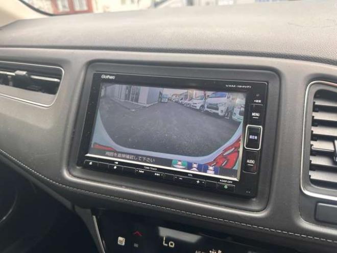 ヴェゼル1.5 ハイブリッド Z ホンダセンシング 4WD　ハーフレザーシート クルーズコントロール ステアリングスイッチ オートライト 車線逸脱防止 横滑り防止  ETC 純正ナビ USB HDMI Bluetooth TV Bカメラ SPORTモード 電動パーキング ブレーキホールド 純正エンスタ 1500