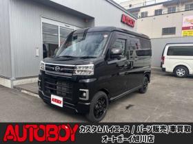 アトレー　RS 4WD　両側パワースライドドア アイドリングストップ Pスタート ステアリングスイッチ 横滑り防止 リアクーラー クルコン 2駆4駆切り替 USB HDMI 純正ナビ CD DVD Bluetooth Bカメラ フルセグ　純正エンスタ フルフラット 660