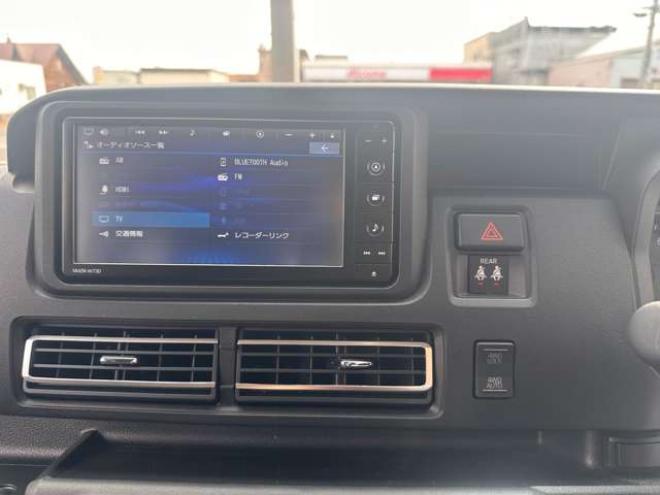 アトレーRS 4WD　両側パワースライドドア アイドリングストップ Pスタート ステアリングスイッチ 横滑り防止 リアクーラー クルコン 2駆4駆切り替 USB HDMI 純正ナビ CD DVD Bluetooth Bカメラ フルセグ　純正エンスタ フルフラット 660
