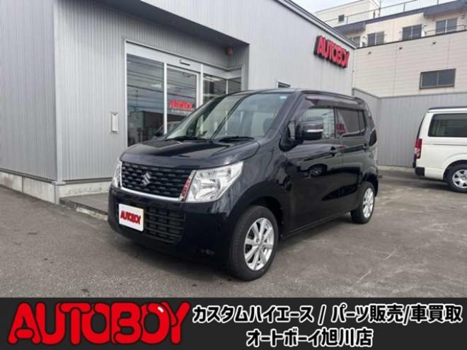 ワゴンRFX リミテッド 4WD　Pスタート 助手席アンダーボックス 前席シートヒーター ステアリングスイッチ アイドリングストップ カロッツェリア1DIN CD USB AM FM ISOFIX対応 660