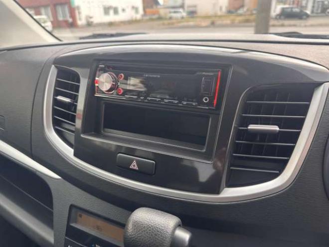 ワゴンRFX リミテッド 4WD　Pスタート 助手席アンダーボックス 前席シートヒーター ステアリングスイッチ アイドリングストップ カロッツェリア1DIN CD USB AM FM ISOFIX対応 660