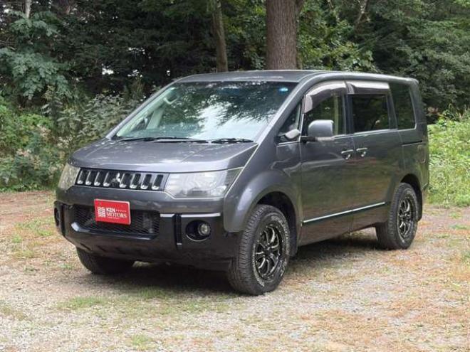 デリカD：5 2.2 D パワーパッケージ ディーゼルターボ 4WD　ワンオーナー車　ディーゼル両側パワスラ　ETC　シートヒーター社外16インチ　社外ナビ地デジ　エンジンスターター 2300