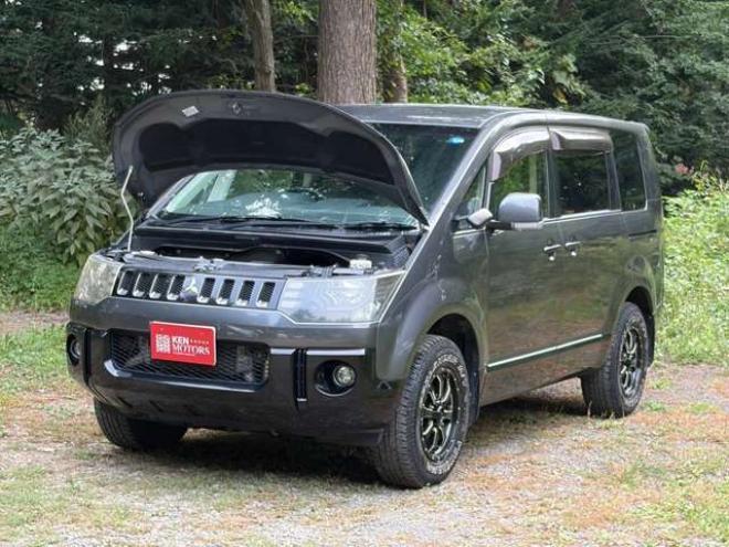 デリカD：5 2.2 D パワーパッケージ ディーゼルターボ 4WD　ワンオーナー車　ディーゼル両側パワスラ　ETC　シートヒーター社外16インチ　社外ナビ地デジ　エンジンスターター 2300