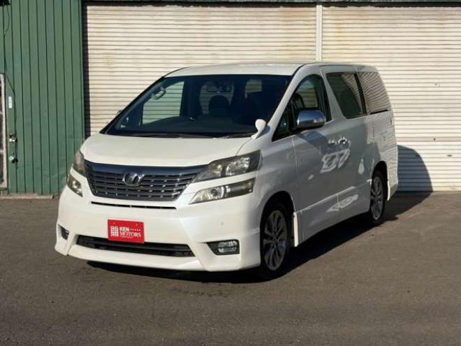ヴェルファイア2.4 Z プラチナセレクションII タイプゴールド 4WD　リアTV・エンスタ・ETC・両側パワスラ 2400