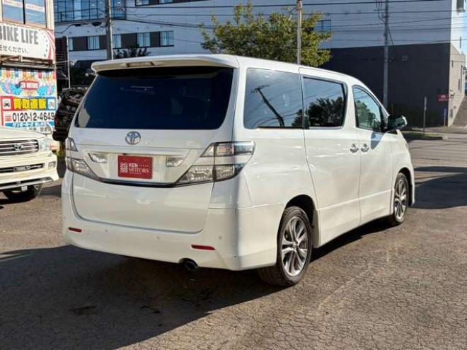 ヴェルファイア2.4 Z プラチナセレクションII タイプゴールド 4WD　リアTV・エンスタ・ETC・両側パワスラ 2400