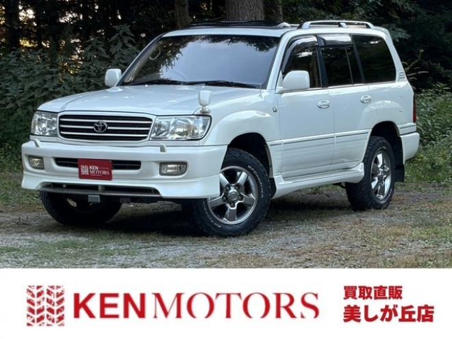 ランドクルーザー100 4.2 VXリミテッド Gセレクション ディーゼルターボ 4WD　エンジンスターター　前後ヒッチメンバー　サンルーフ 4200