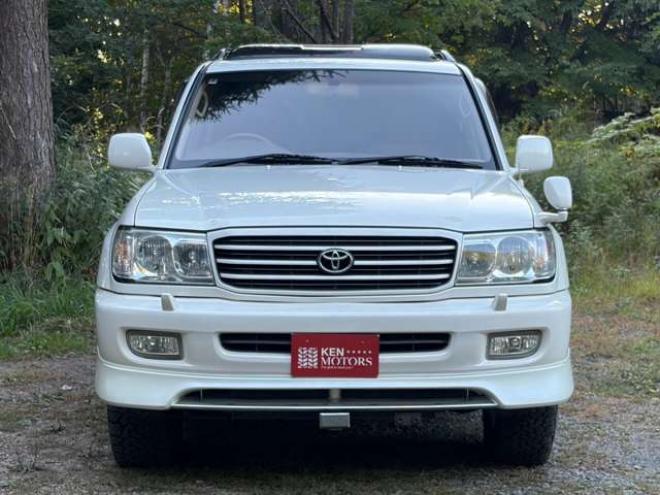 ランドクルーザー100 4.2 VXリミテッド Gセレクション ディーゼルターボ 4WD　エンジンスターター　前後ヒッチメンバー　サンルーフ 4200
