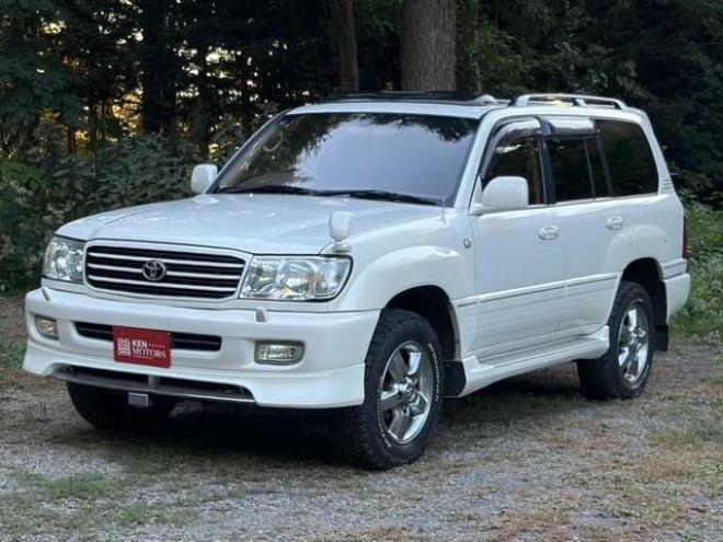 ランドクルーザー100 4.2 VXリミテッド Gセレクション ディーゼルターボ 4WD　エンジンスターター　前後ヒッチメンバー　サンルーフ 4200