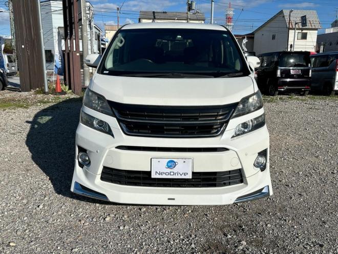 ヴェルファイア2.4Z Gエディション 4WD　ローンが不安な方＜優遇ローン＞本州仕入　モデリスタエアロ　後期型