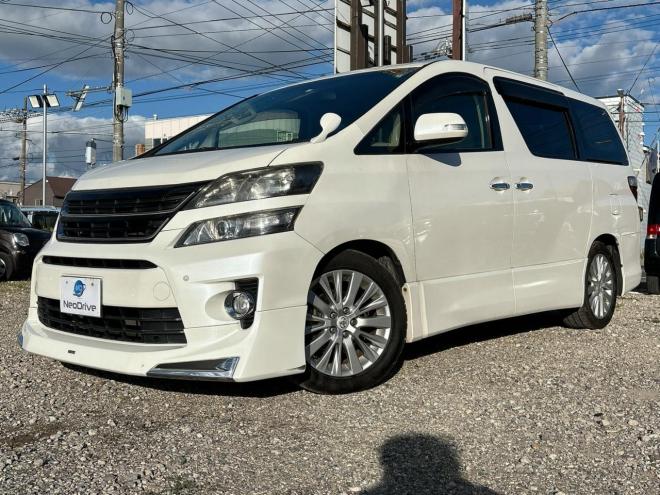 ヴェルファイア2.4Z Gエディション 4WD　ローンが不安な方＜優遇ローン＞本州仕入　モデリスタエアロ　後期型
