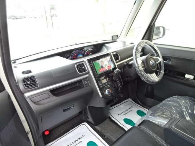 タントカスタム RS トップエディション SAII 4WD　保証1年/走行距離無制限　4WD　ワンオーナー　衝突軽減ブレーキシステム　両側パワースライドドア　純正ナビ　地デジ　Bカメラ　HDMI入力　純正エンジンスターター LEDヘッドライト　ハーフレザーシート 660